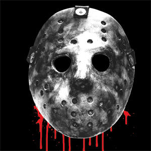 Warner Bros Friday the 13th Jason Voorhees Dripping Mask iPhone 14 Plus Skin